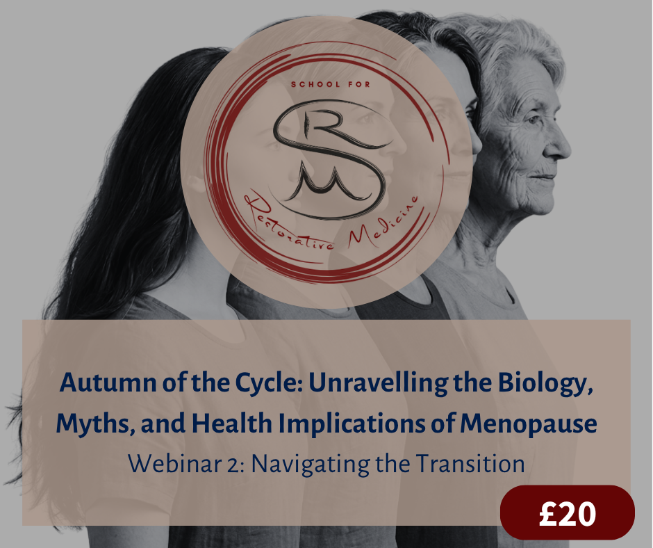 Menopause Webinar, October 2026